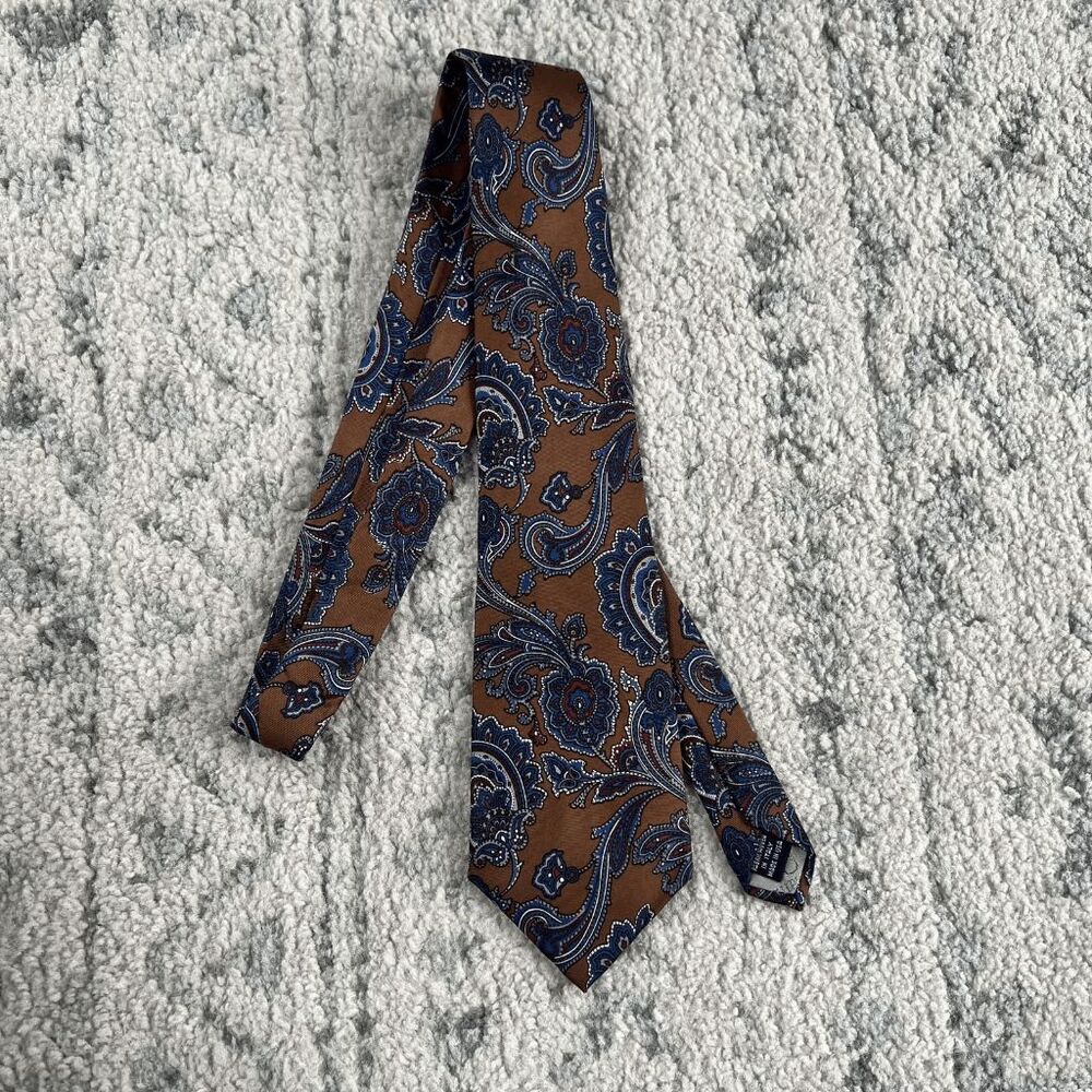 Men’s Christian Dior Paisley Silk Tie